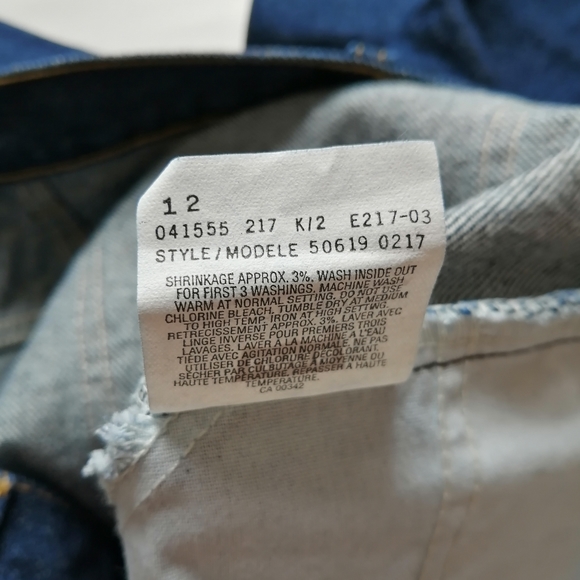 Levi's 619 Jeans Orange Tab 36x32 NWT - Picture 11 of 11